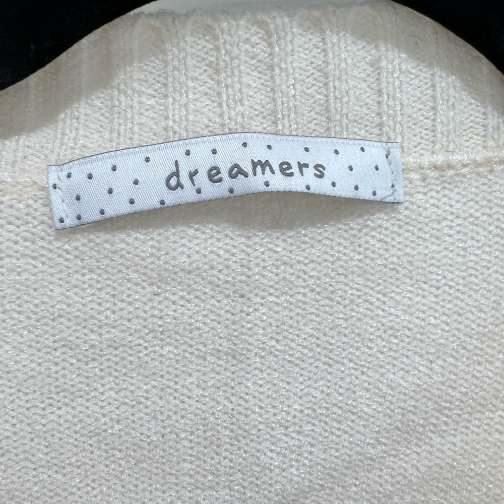 T8-Dreamers embroidered cardigan-NWT Sz S/M - Picture 3 of 5
